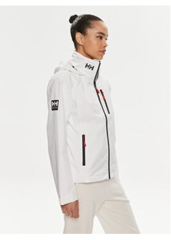 Helly Hansen Kurtka żeglarska W Crew Hooded Jacket 2.0 34448 Biały Regular Fit ze sklepu MODIVO w kategorii Kurtki damskie - zdjęcie 171992598