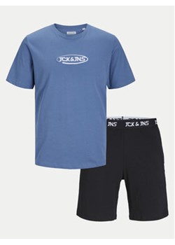 Jack&Jones Junior Komplet t-shirt i szorty sportowe Jacoliver 12257172 Niebieski Standard Fit ze sklepu MODIVO w kategorii Komplety chłopięce - zdjęcie 171992618