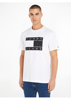 TOMMY JEANS Koszulka w kolorze białym ze sklepu Limango Polska w kategorii T-shirty męskie - zdjęcie 171992807