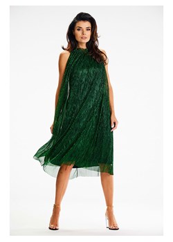 Awama Sukienka w kolorze zielonym ze sklepu Limango Polska w kategorii Sukienki - zdjęcie 171992965