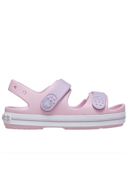 Sandały Crocs Crocband Cruiser Sandal 209423-84I - różowe ze sklepu streetstyle24.pl w kategorii Sandały dziecięce - zdjęcie 171992995