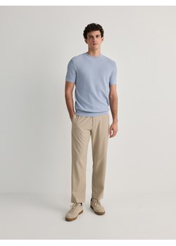 Reserved - Spodnie joggery - beżowy ze sklepu Reserved w kategorii Spodnie męskie - zdjęcie 171994067