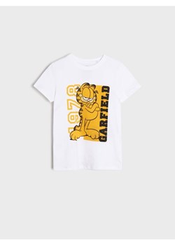 Sinsay - Koszulka Garfield - biały ze sklepu Sinsay w kategorii T-shirty chłopięce - zdjęcie 171995318