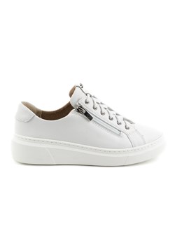 Półbuty damskie skórzane sneakery STYLE 1238 białe ze sklepu butyolivier w kategorii Półbuty damskie - zdjęcie 171997908