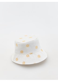 Reserved - Kapelusz typu bucket hat - biały ze sklepu Reserved w kategorii Czapki dziecięce - zdjęcie 172001527