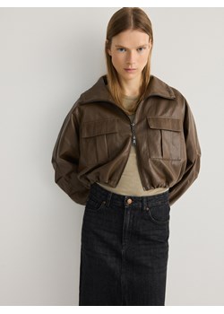 Reserved - Jeansowa spódnica midi - szary ze sklepu Reserved w kategorii Spódnice - zdjęcie 172001787