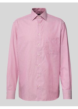 Koszula biznesowa o kroju comfort fit z kieszenią na piersi ze sklepu Peek&Cloppenburg  w kategorii Koszule męskie - zdjęcie 172002399