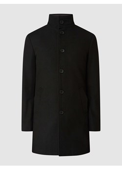 Krótki płaszcz z mieszanki wełny z efektem 2 w 1 model ‘Ontario’ ze sklepu Peek&Cloppenburg  w kategorii Płaszcze męskie - zdjęcie 172002487