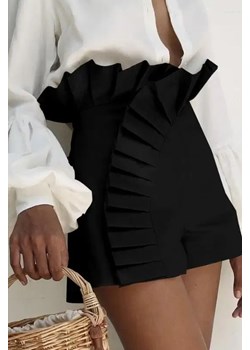 Krótkie spodnie NOTILFA BLACK ze sklepu Ivet Shop w kategorii Szorty - zdjęcie 172002649