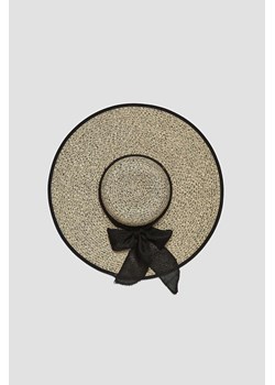 Kapelusz słomkowy z szerokim rondem czarny ze sklepu 5.10.15 w kategorii Kapelusze damskie - zdjęcie 172002766