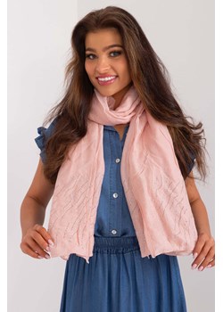Różowa chusta damska z cekinami ze sklepu 5.10.15 w kategorii Szaliki i chusty damskie - zdjęcie 172002825