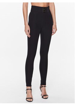 Babylon Spodnie materiałowe S_S00506 Czarny Slim Fit ze sklepu MODIVO w kategorii Spodnie damskie - zdjęcie 172003159