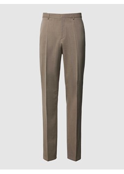 Spodnie do garnituru z efektem melanżu model ‘Leon’ ze sklepu Peek&Cloppenburg  w kategorii Spodnie męskie - zdjęcie 172005478