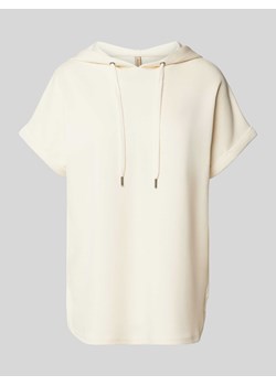 Bluza z kapturem w jednolitym kolorze model ‘BANU’ ze sklepu Peek&Cloppenburg  w kategorii Bluzy damskie - zdjęcie 172005488