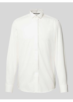 Koszula smokingowa o kroju Slim Fit z kołnierzykiem z wyłogami ze sklepu Peek&Cloppenburg  w kategorii Koszule męskie - zdjęcie 172005569