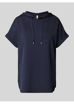 Bluza z kapturem w jednolitym kolorze model ‘BANU’ ze sklepu Peek&Cloppenburg  w kategorii Bluzy damskie - zdjęcie 172005576