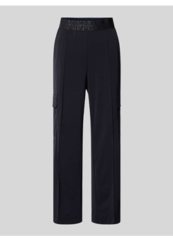 Spodnie materiałowe o kroju regular fit z kieszeniami cargo model ‘CAMERON’ ze sklepu Peek&Cloppenburg  w kategorii Spodnie damskie - zdjęcie 172005625