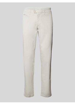 Spodnie w jednolitym kolorze model ‘EVEREST’ ze sklepu Peek&Cloppenburg  w kategorii Spodnie męskie - zdjęcie 172005677