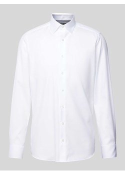 Koszula biznesowa o kroju body fit z kołnierzykiem kent model ‘Taviano’ ze sklepu Peek&Cloppenburg  w kategorii Koszule męskie - zdjęcie 172005797