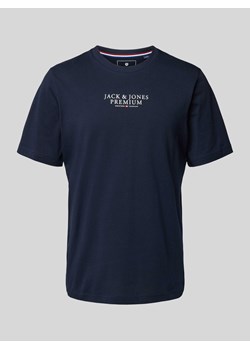 T-shirt z nadrukiem z logo ze sklepu Peek&Cloppenburg  w kategorii T-shirty męskie - zdjęcie 172005865