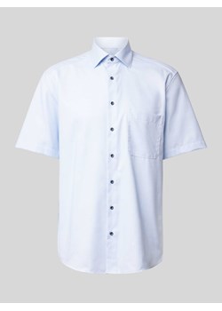 Koszula biznesowa o kroju comfort fit z kieszenią na piersi ze sklepu Peek&Cloppenburg  w kategorii Koszule męskie - zdjęcie 172005915