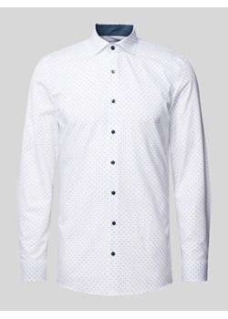 Koszula biznesowa o kroju Super Slim Fit z kołnierzykiem typu kent ze sklepu Peek&Cloppenburg  w kategorii Koszule męskie - zdjęcie 172005949