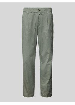 Spodnie o kroju slim fit z wpuszczanymi kieszeniami w stylu francuskim ze sklepu Peek&Cloppenburg  w kategorii Spodnie męskie - zdjęcie 172005976