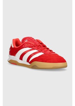 adidas Originals sneakersy skórzane Predator Mundial kolor czerwony IG3990 ze sklepu PRM w kategorii Buty sportowe męskie - zdjęcie 172009858