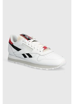 Reebok Classic sneakersy skórzane Classic Leather kolor biały 100202344 ze sklepu PRM w kategorii Buty sportowe męskie - zdjęcie 172009905