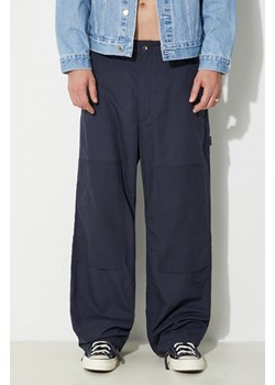 Engineered Garments spodnie bawełniane Painter Pant kolor granatowy proste OR307.CT114 ze sklepu PRM w kategorii Spodnie męskie - zdjęcie 172010106