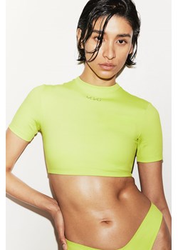 H & M - Krótki top kąpielowy - Zielony ze sklepu H&M w kategorii Bluzki damskie - zdjęcie 172010809