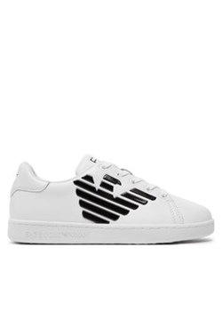 EA7 Emporio Armani Sneakersy XSX101 XOT46 Q306 Biały ze sklepu MODIVO w kategorii Buty sportowe dziecięce - zdjęcie 172020289