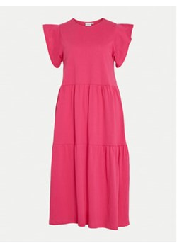 Vila Sukienka codzienna Summer 14087542 Różowy Loose Fit ze sklepu MODIVO w kategorii Sukienki - zdjęcie 172020298