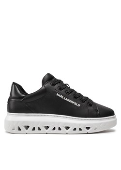 Sneakersy KARL LAGERFELD KL64519 Black Lthr 000 ze sklepu eobuwie.pl w kategorii Buty sportowe damskie - zdjęcie 172020657