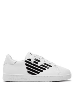 Sneakersy EA7 Emporio Armani XSX101 XOT46 Q306 Biały ze sklepu eobuwie.pl w kategorii Buty sportowe dziecięce - zdjęcie 172020735