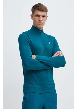 Under Armour bluza treningowa Tech 2.0 kolor zielony melanżowa ze sklepu ANSWEAR.com w kategorii Bluzy męskie - zdjęcie 172021255