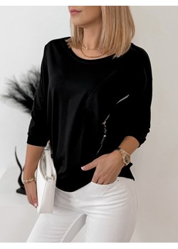 bluzka wolas czarna one size ze sklepu UBRA w kategorii Bluzki damskie - zdjęcie 172022247