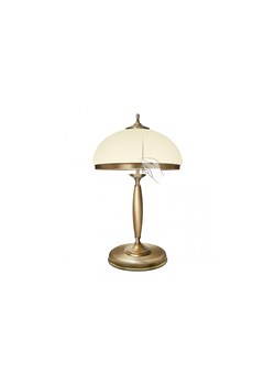 Złota lampa na komodę włączana łańcuszkiem CR-B2E-L ze sklepu MN Interiors - Lampy mosiężne w kategorii Lampy stołowe - zdjęcie 172022565