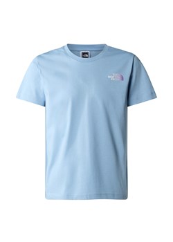 Koszulka dziewczęca The North Face S/S RELAXED GRAPHIC niebieska NF0A87V8QEO ze sklepu a4a.pl w kategorii T-shirty męskie - zdjęcie 172023236