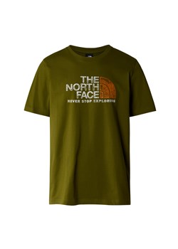 Koszulka męska The North Face S/S RUST 2 zielona NF0A87NWPIB ze sklepu a4a.pl w kategorii T-shirty męskie - zdjęcie 172023678