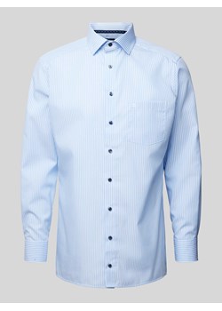 Koszula biznesowa o kroju modern fit ze wzorem w paski model ‘Bergamo’ ze sklepu Peek&Cloppenburg  w kategorii Koszule męskie - zdjęcie 172023908