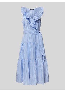 Sukienka midi z falbanami model ‘TABRAELIN’ ze sklepu Peek&Cloppenburg  w kategorii Sukienki - zdjęcie 172023925
