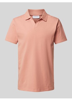 Koszulka polo o kroju slim fit z wykładanym kołnierzem ze sklepu Peek&Cloppenburg  w kategorii T-shirty męskie - zdjęcie 172023969