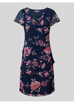 Sukienka koktajlowa o długości do kolan z efektem stopniowania ze sklepu Peek&Cloppenburg  w kategorii Sukienki - zdjęcie 172024156