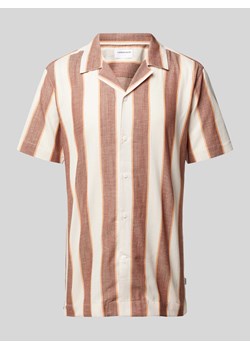 Koszula casualowa o kroju relaxed fit ze wzorem w paski ze sklepu Peek&Cloppenburg  w kategorii Koszule męskie - zdjęcie 172024205
