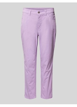 Jeansy o kroju slim fit w jednolitym kolorze model ‘MELANIE’ ze sklepu Peek&Cloppenburg  w kategorii Jeansy damskie - zdjęcie 172024209