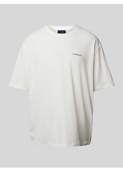 T-shirt o kroju oversized z nadrukiem z logo ze sklepu Peek&Cloppenburg  w kategorii T-shirty męskie - zdjęcie 172024308
