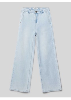 Jeansy z wpuszczanymi kieszeniami w stylu francuskim ze sklepu Peek&Cloppenburg  w kategorii Spodnie dziewczęce - zdjęcie 172024397