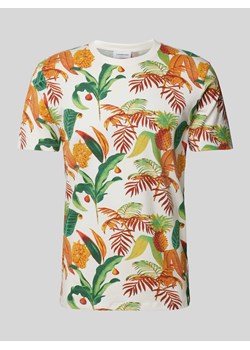 T-shirt ze wzorem na całej powierzchni model ‘oasis’ ze sklepu Peek&Cloppenburg  w kategorii T-shirty męskie - zdjęcie 172024479
