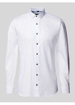 Koszula biznesowa o kroju super slim fit z kołnierzykiem typu kent model ‘Nick’ ze sklepu Peek&Cloppenburg  w kategorii Koszule męskie - zdjęcie 172024506